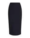 Commando Stretch Pencil Skirt In Blue