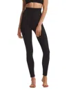 Commando Studio Rib Legging In Black In Black