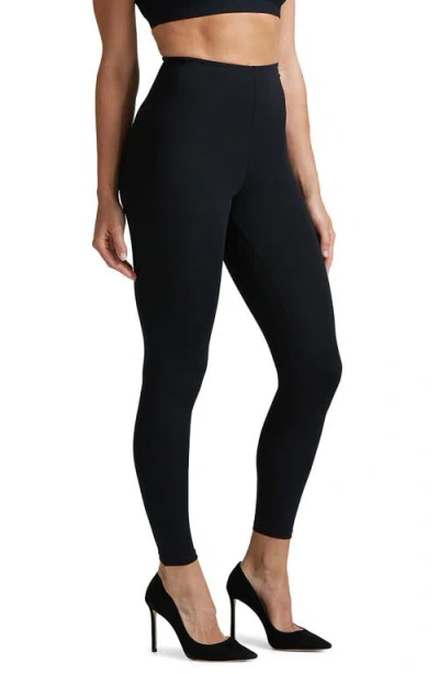 Commando Supplex Control Top Leggings In Black
