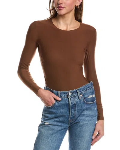 Commando Tank Bodysuit In Brown