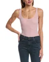 Commando Tank Bodysuit In Pink
