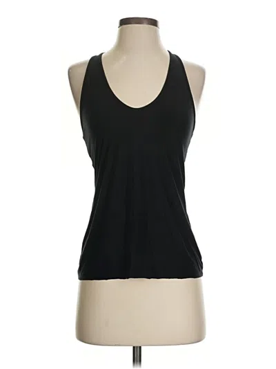 Pre-owned Commando Tank Top Black Halter Neckline Tops