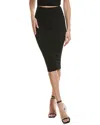 Commando Tube Knit Skirt/dress In Black