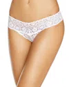 Commando Tulip Lace Tanga In Gray