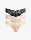 Commando Tulip Tanga 3-pack In Multi