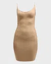 Commando Two Faced Tech Control Full Slip In Beige