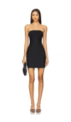 Commando Two-faced Tech Strapless Control Shapewear Slip In Black