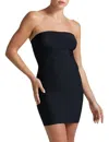 Commando Two-faced Tech Strapless Control Shapewear Slip In Black