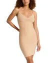 Commando Two Faced Tech Control Full Slip In Beige