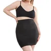 Commando Two-faced Tech Half Slip Skirt In Black In Black