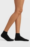 Commando Ultimate Assorted 3-pack Opaque Quarter Socks In Black