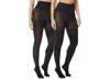 Commando Ultimate Opaque Semi Opaque Tight 2-pack In Black