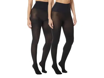 Commando Ultimate Opaque Semi Opaque Tight 2-pack In Black