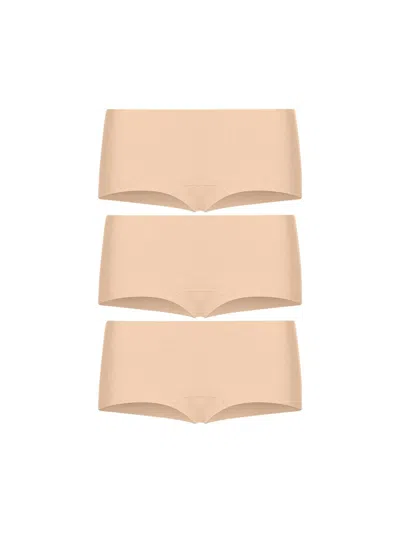 Commando Women's 3-pack Butter Hipster Brief Set In Neutral