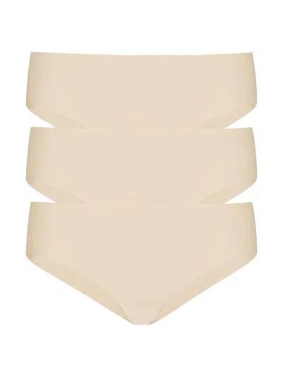 COMMANDO WOMEN'S 3-PACK STRETCH-COTTON BRIEF SET