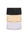 Commando Assorted 3-pack Hipster Boyshorts In Multi