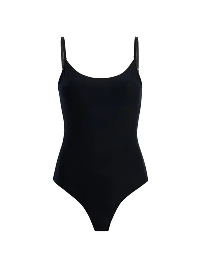 Commando Women's Butter Cami Stretch-modal Bodysuit In Blue