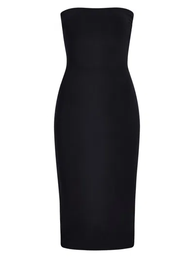 Commando Women's Butter Luxe Jersey Strapless Midi-dress In Black