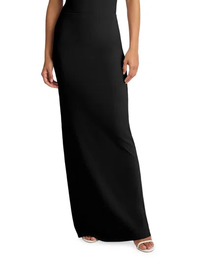 Commando Women's Butter Luxe Maxi Column Skirt In Black