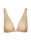 Commando Women's Chic Mesh Underwire Bra In Sand