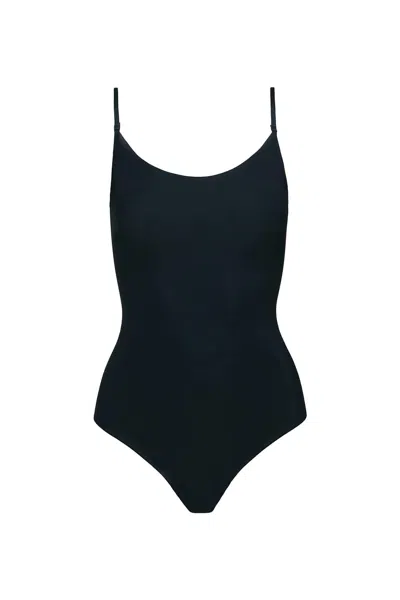 Commando Women's  Classic Cami Bodysuit, Black