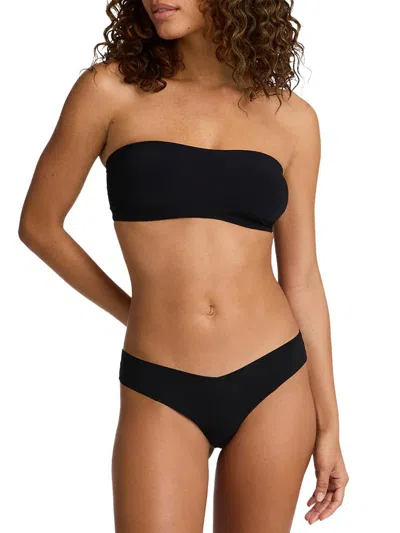 Commando Women's Double Take Bandeau In Black