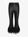 Commando Faux Leather Feather Legging In Black In Black