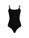 Commando Women's Knit Ballet Cami Bodysuit In Black