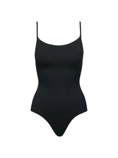 Commando Women's Neoprene Cami Bodysuit In Black