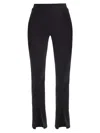 Commando Neoprene Split Front Pant In Black