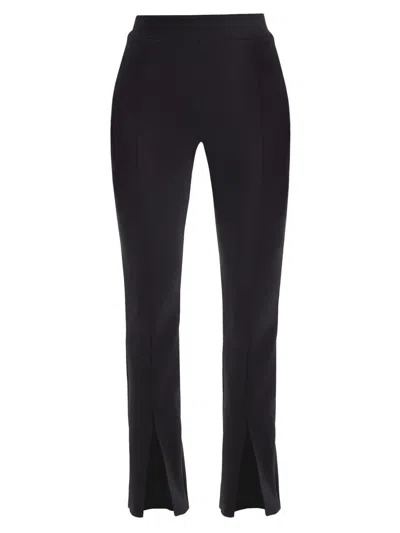 Commando Neoprene Split Front Pant In Black
