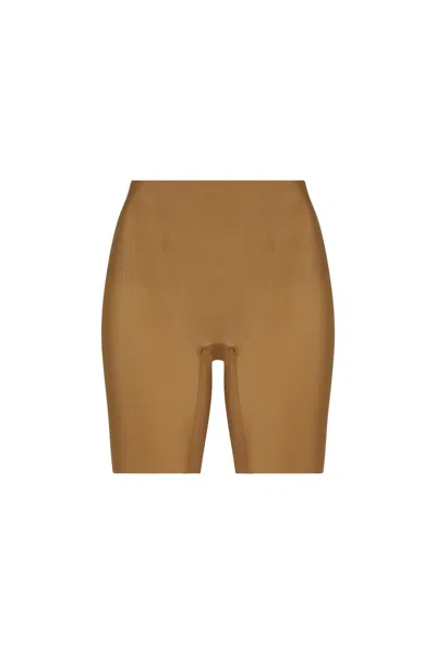 Commando Women's Neutrals  Zone Control Smoothing Short, Caramel In Brown