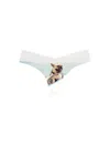 Commando Print Thong In Multi