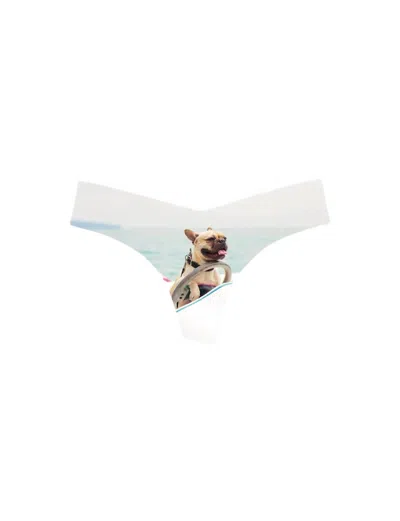 COMMANDO WOMEN'S PHOTO-OP THONG PANTY IN FRENCHIE