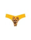 Commando Print Thong In Multi