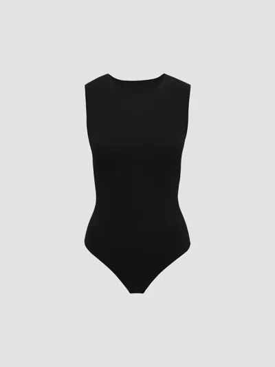 Commando Women's Signature Crewneck Bodysuit In Black