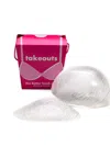 Commando Women's Takeouts Silicone Bra Inserts In White