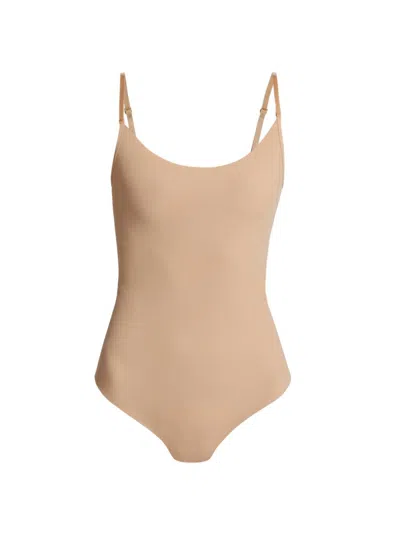 Commando Women's Thong Bodysuit In Sand