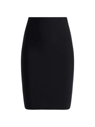 Commando Women's Two-faced Tech High-rise Half Slip In Black