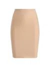 Commando Half Slip With Control Shorts Beige In Neutral
