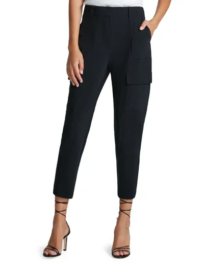 Commando Women's Utility Slim-fit Trousers In Black