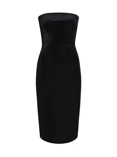 Commando Women's Velvet Strapless Midi-dress In Black