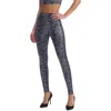 Commando Womens Faux Leather High Waist Leggings In Black