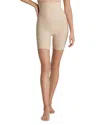 Commando Zone Smoothing High-waisted Short In Beige