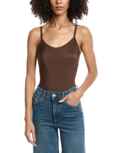 Commando Zone Smoothing Bodysuit In Brown