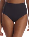 Commando High-rise Zone Smoothing Thong In Black