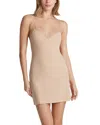 Commando Double Take Slip In Beige In Beige