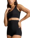 Commando Zone Smoothing High Waisted Briefs In Black
