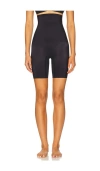 Commando Zone Smoothing High-waisted Short In Black