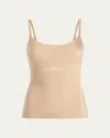 Commando Zone Smoothing Microfiber Cami In Beige